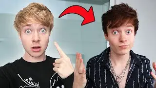 I Dyed My Hair and Switched Lives w/ COLBY for a Day! | Sam Golbach