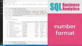 สอน SQL เบื้องต้น: การจัดรูปแบบการแสดงผลตัวเลขด้วยฟังก์ชัน FORMAT()