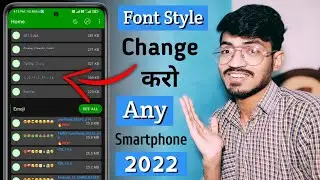 How to change fonts in any android device 2022 | custom font in android | Font style changing app