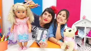 Terzi oyunu! Ayşe, Gül ve Loli için elbise dikiyor! Kız oyunları