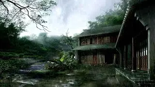 Peaceful Piano & Soft Rain - Relaxing Sleep Music, Nature Rain