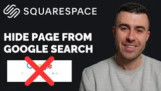 How To Hide Squarespace Page from Google Search