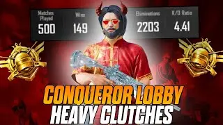 How To Reach Conqueror In 7 Days Conqueror Lobby Heavy Clutches !