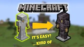 How to Craft Netherite Armor in Minecraft