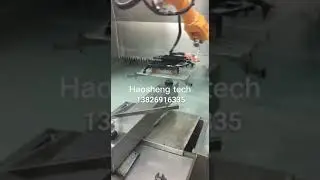 Auto parts spray painting robot arm