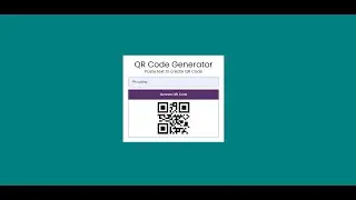 Qr code and barcode scanner using html and javascript  || how to qr code generator html css js
