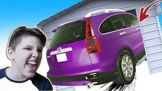 НАШЛИ в ГАРАЖЕ HONDA CR V Тест на прочность в GTA5