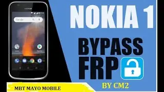 Nokia 1 2 3 TA-1047 pattern & frp unlock cm2