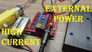 External Power With Arduino And High Current