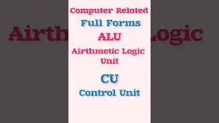 Computer related Full forms @Creativenotes786  #fullforms  #fullformofcomputer