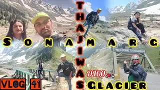 CAMPING⛺& HIKING⛰️In SONMARG/Thajiwas Glacier|Meadows of Gold|Vlog 41@hussan91#vlog#travel#couple