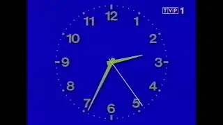 Программа передач и конец эфира (TVP 1 Польша, 19.12.2004)