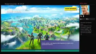 Jugando fortnite