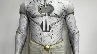 TV Show Moon Knight 2022 Marc Spector Moon Knight Cosplay Jumpsuit