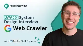 System Design Interview: Design a Web Crawler w/ a Ex-Meta Staff Engineer