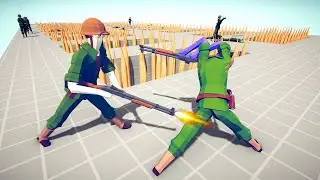 WW2 U.S. Army Battle Royale | Totally Accurate Battle Simulator TABS