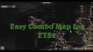 Easy Map combo for ETS2 1.49