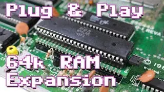 Commodore 16 SaRuMan-TED No Mod 64k RAM Expansion