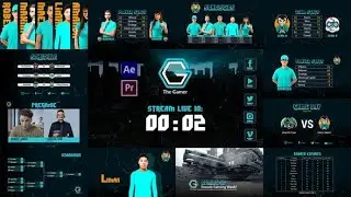 Videohive Gamer Esport Broadcast Package 29283377 Download Free