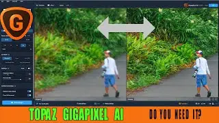 🔴 TOPAZ GIGAPIXEL AI REVIEW | TUTORIAL : PHOTO ENLARGER (PHOTOSHOP SUPER RESOLUTION Alternative)