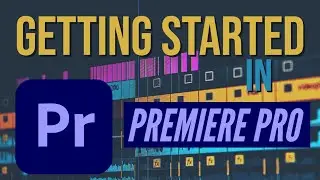 Intro To Premiere Pro.  Premiere Pro Basic Tutorial.