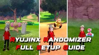 Pokémon Sword & Shield RANDOMIZER on Ryujinx! (60 FPS + No Trade Evolutions