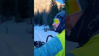 #Skidoo in Italy - Gran Paradiso National Park | Can’t get enough of this! #Snowmobile #snowfun