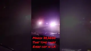 THE TIME I SAW EVERY COP IN LOS ANGELES!