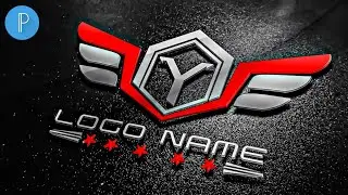 Y 3D Logo design and Make On Pixellab | How to make Logo make | Logo Mockup | Pixellab | Miramid