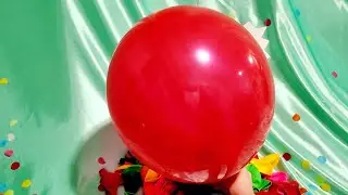 FUN COLORFUL BALLOONS POP PART 2!!!!