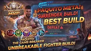 Paquito Build: Unbelievably Short Mobile Legends Match