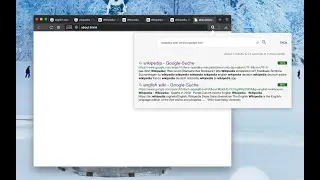 Search all Tabs - Browser Extension Review