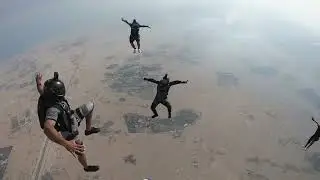 Skydiving Adventure in Qatar: Jumping Over the Majestic Qatar Desert!