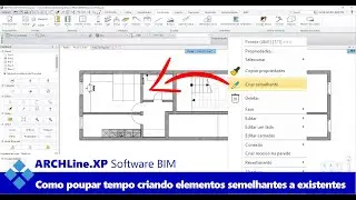 Software BIM ARCHLine.XP: Como poupar tempo criando elementos semelhantes a outros do mesmo Projecto