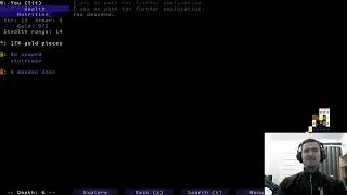Слепой проходит хардкорный Roguelike пиксельной игры brogue с помощью программы экранного доступа