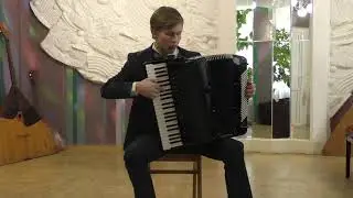 Шуваев Кирилл, 4 курс спо, 4 группа, соло, аккордеон, класс преподавателя Букаевой А. В.