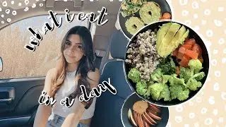 what i eat in a day in college | vegetarian & healthy