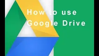 Simple use of google drive 2018 Speak Khmer