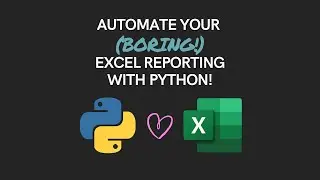 Automate Excel reports with Python | Query database with Pandas | Split and save Dataframe to file