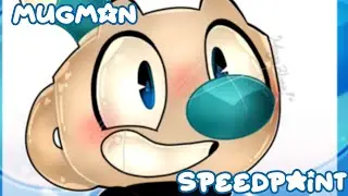 Mugman! //Short Speedpaint// #cupheadart #thecupheadshow