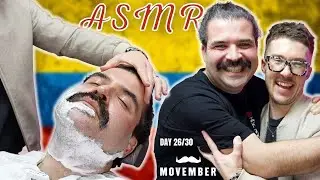 🪒 I Shaved PABLO ESCOBAR 😲 ASMR 💈 MOVEMBER 26/30