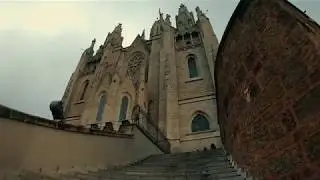Tibidabo Mountain and Church Barcelona