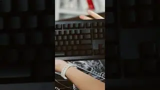 This keyboard is NOT black.