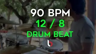 90 BPM - 12/8 Drum beat