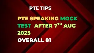 PTE Speaking Full Mock Test