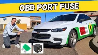 CHEVROLET MALIBU OBD PORT SCANNER FUSE LOCATION 2016 2017 2018 2019 2020 2021 2022 2023