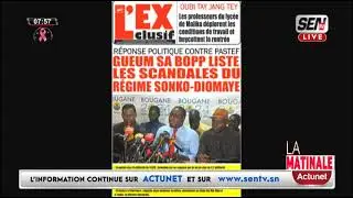 Revue des titres (wolof) de Zik Fm du jeudi 10 octobre 2024 avec Mame Mbaye Ndiaye