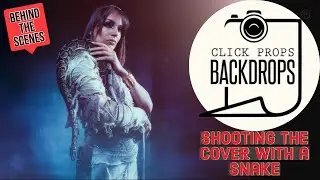 Cover shoot with snakes