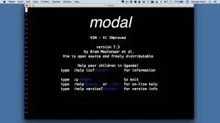 Section 1.2: “Starting Vim” from Learn Enough Text Editor to Be Dangerous