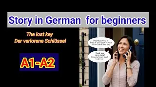 #Learn_German_with_story #learngerman #germanforbeginners #germana1examgoetheinstitute - Story-1